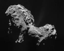 Rosetta image of comet 67P