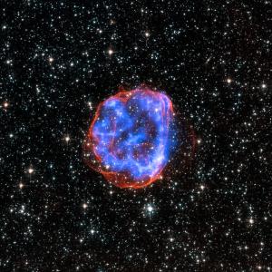 Chandra x-ray image of an exploding star