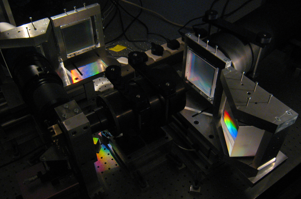 The inside of the FRODOSpec spectrograph