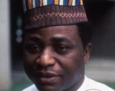 Sam Okoye (Nigeria) at the International Astronomical Union (IAU) meeting, 1979