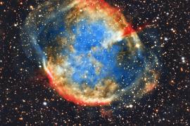 Dumbell Nebula by Guy Wells via Facebook