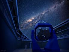 New Robotic Telescope Render