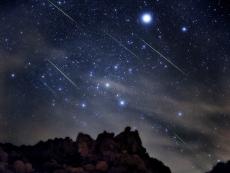 Leonids meteor shower